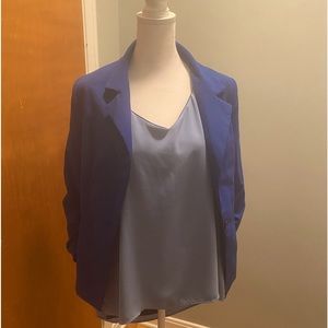 Love Culture Blazer and Reversible Blouse